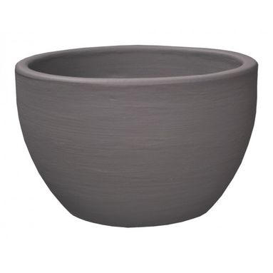 VASO CASPO' LISCIO PERUGIA D.35XH27CM TORTORA