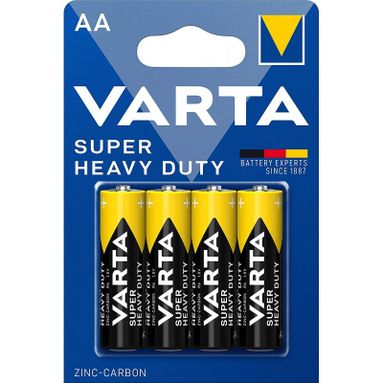 PILA STILO AA SUPERLIFE ZINCO X4 VARTA