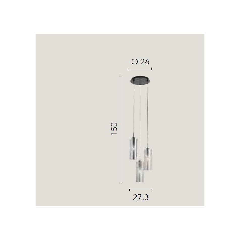 sospensione-magic-3xe27-d-dot-273xh150cm-oro-slash-ambra