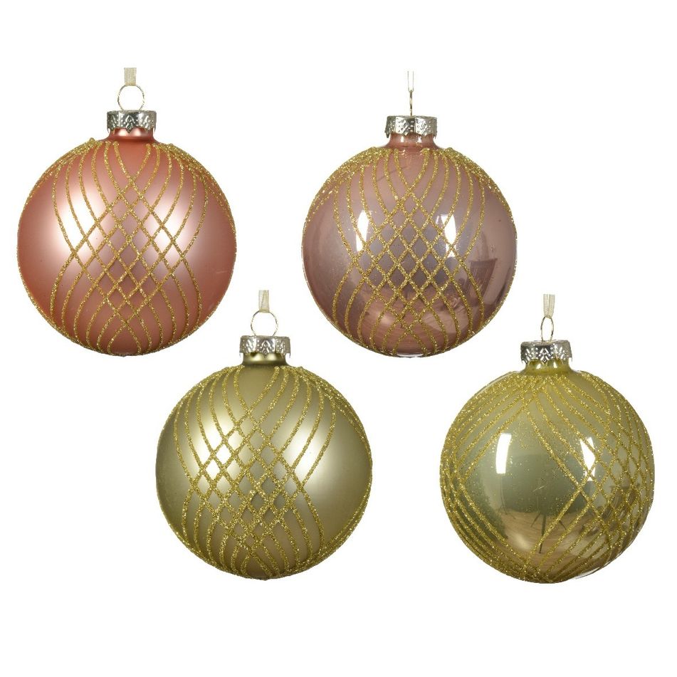 sfera-natalizia-8cm-verde-pistacchio-slash-rosa-lucide