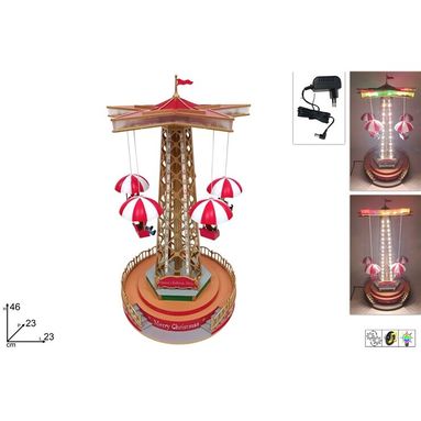 GIOSTRINA PARACADUTE ANIMATA D.23XH46CM