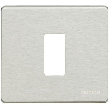 PLACCA MAGIC 1 POSTO ALLUMINIO OXIDAL