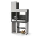 barbecue-one-tower-106x56xh213cm-a-legna-e-carbone