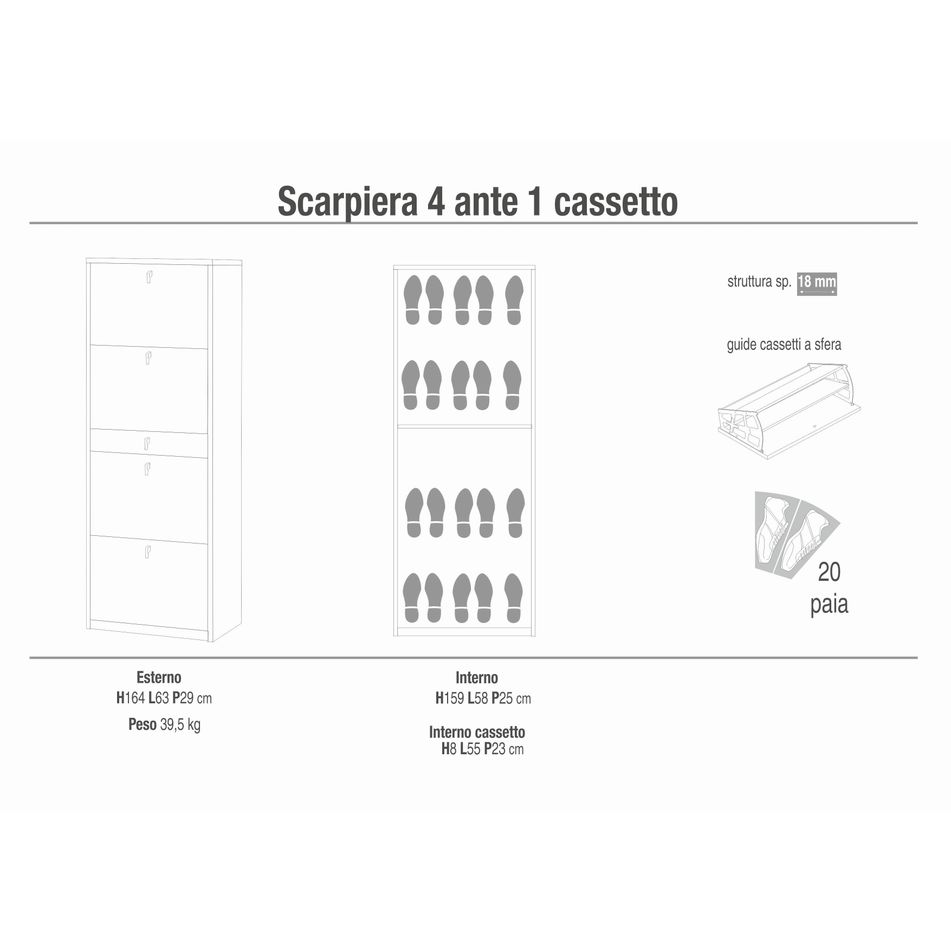 scarpiera-4-ante-1-cassetto-63x29xh164cm-struttura-noce-stelvio-frontale-noce-stelvio-ds-osk569nsnsk