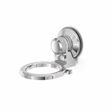 PORTA PHON CROMO A VENTOSA IN ABS