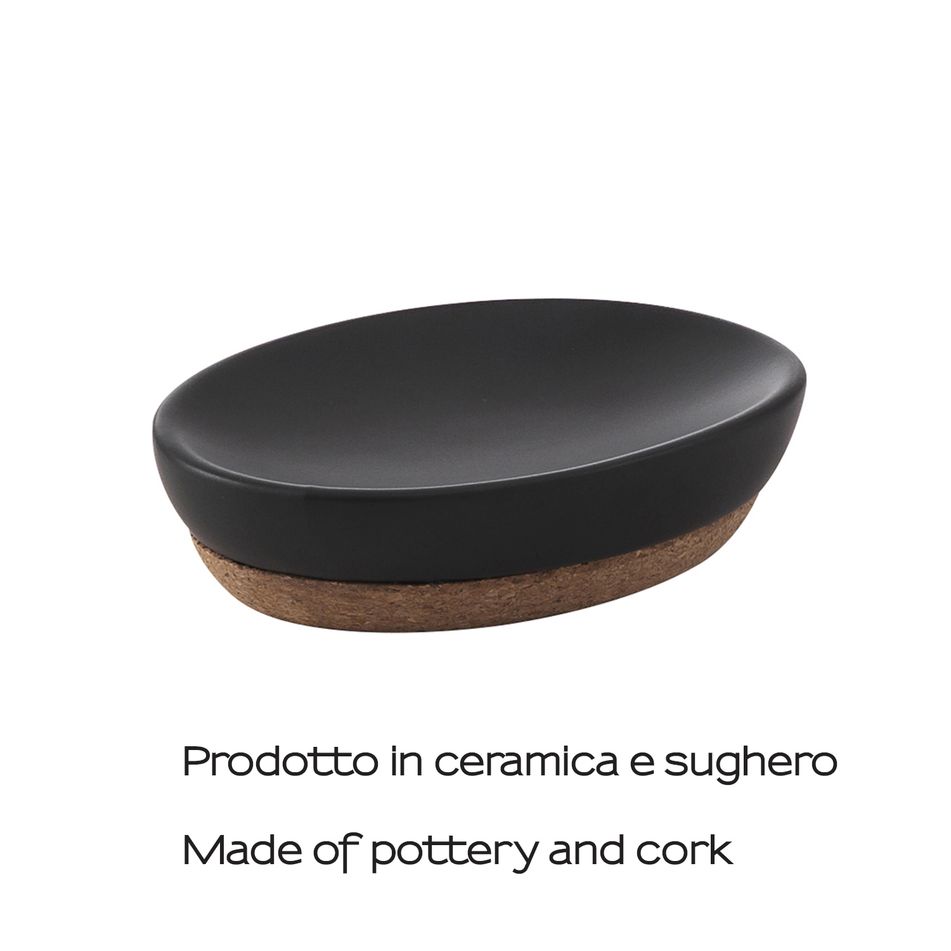 portasapone-ilary-13x10xh3cm-nero-matt-e-sughero