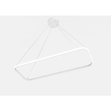 LAMPADARIO LED NATA 45W 4000K 80X30CM BIANCA