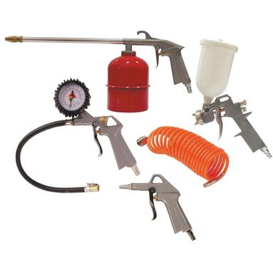 KIT 5 ACCESSORI PER COMPRESSORE.