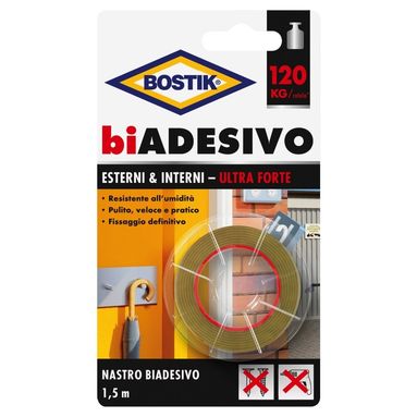BIADESIVO PER INTERNI / ESTERNI 150CM ULTRA FORTE