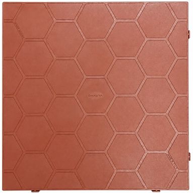 PIASTRELLA 40X40XH5CM ROSSA CHIUSA