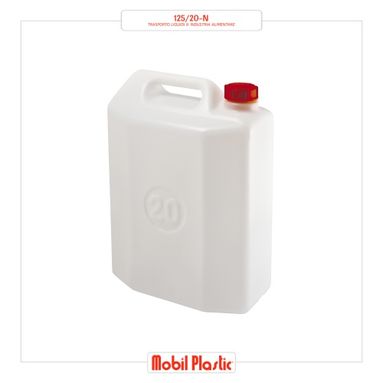 TANICA 20L NEUTRA PER ALIMENTI
