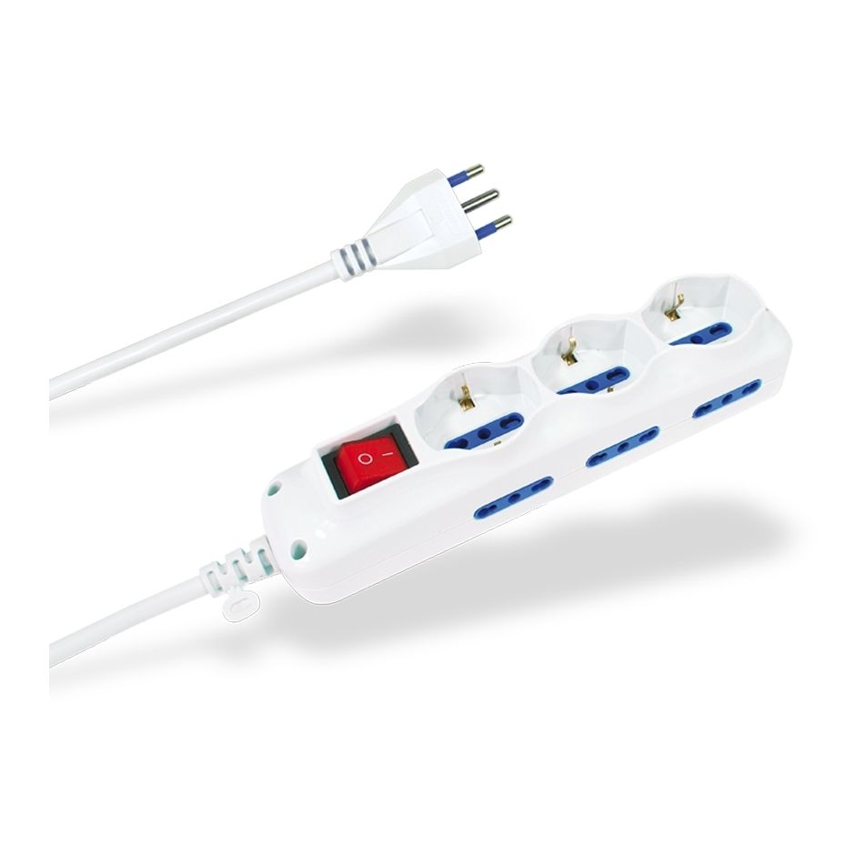multipresa-15m-bianca-3-schuko-plus-6-bipasso