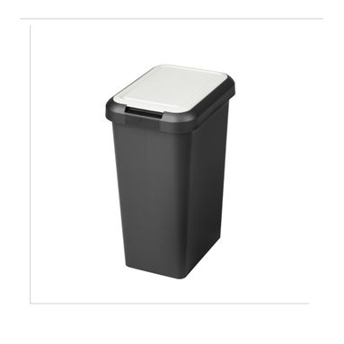 PATTUMIERA TOUCH-LIFT 25L 24,7X33XH47,7CM BIANCA