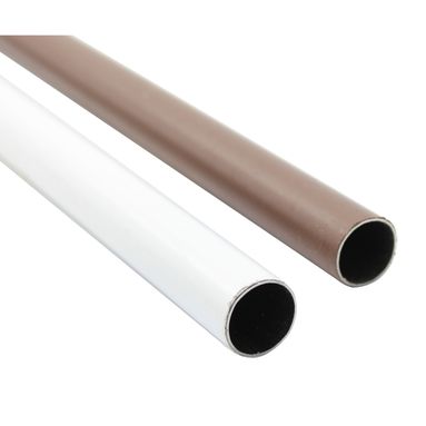 TUBO TONDO PLASTIFICATO BIANCO MM.18 MT.2
