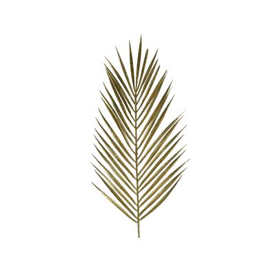 FOGLIA FELCE ORO CON GLITTER 70CM