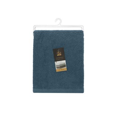 ASCIUGAMANO VISO GOLD 55X100CM BLU PASTELLO.