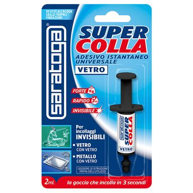 COLLA ISTANTANEA SUPERCOLLA VETRO 2ML