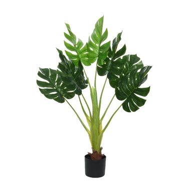 MONSTERA DECORATIVA H105CM IN VASO.