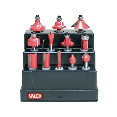 SET 12 FRESE PER LEGNO 6MM