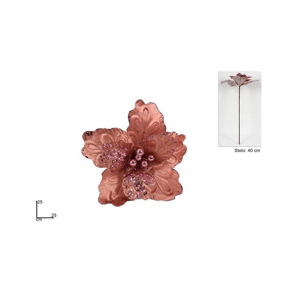 fiore-in-velluto-rosa-antico-con-stelo