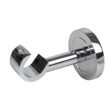 1 SUPPORTO MONOBLOCCO APERTO IN ALLUMINIO CROMO