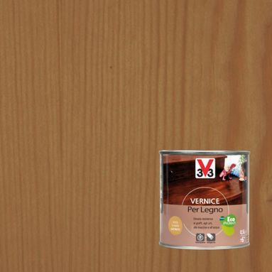 VERNICE PER LEGNO CERA 500ML NOCE SCURO
