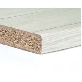 TOP ROVERE BIANCO 2R4 3.8X304X60CM