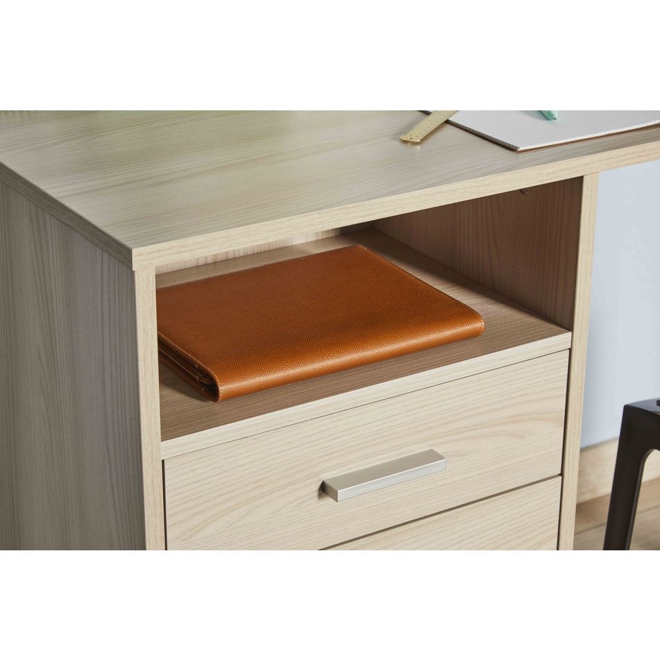 scrivania-4-cassetti-120x55xh76cm-struttura-olmo-chiaro-frontale-olmo-chiaro