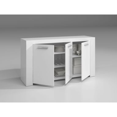 CREDENZA AMBIT 3 ANTE 144X42XH80CM BIANCO ARTIK