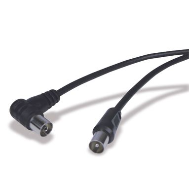 CAVO ANTENNA COASSIALE 75OHM 1.5MT NERO