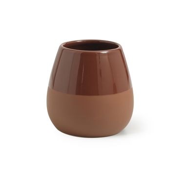 PORTASPAZZOLINI WILMA D.10XH10CM TERRACOTTA