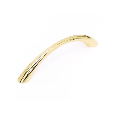 MANIGLIA IN METALLO MODERNA ORO LUCIDO 64MM TIPO E