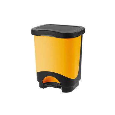PATTUMIERA A PEDALE IDEA 18L ZAFFERANO