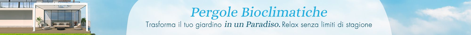Pergole bioclimatiche