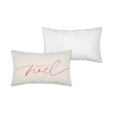 CUSCINO NATALIZIO HAROLD 30X50CM ECRU'