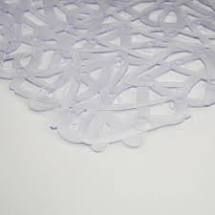 TAPPETO VASCA KAOS 36X72 CM TRASPARENTE