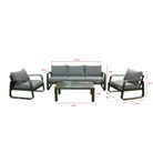 set-salotto-mike-con-divano-poltrone-verde
