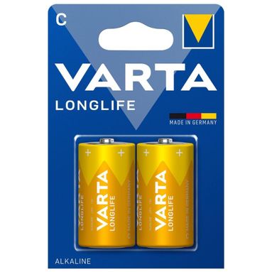 PILA TIPO C LONGLIFE POWER X2 VARTA.