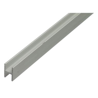 PROFILO AD H 13,5X22X1000MM ALLUMINIO ANODIZZATO