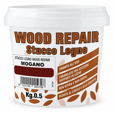 STUCCO PER LEGNO WOOD REPAIR 500GR MOGANO