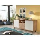 madia-password-184x45xh77cm-2-ante-rovere-slash-bianca