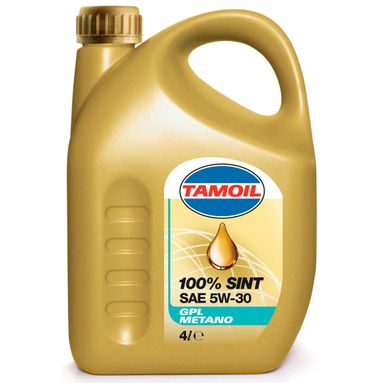 OLIO MOTORE TAMOIL 100% SINT 5W-30 4L GPL