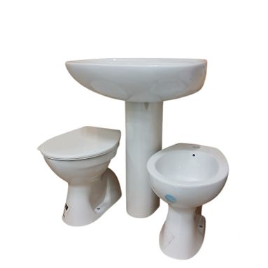 SET SANITARI NORMUS SCARICO PARETE CON COPRIWATER.