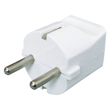 SPINA SCHUKO 2 POLI + T 16A BIANCA.