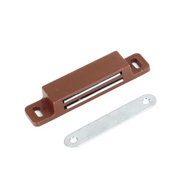 CHIUSURA MAGNETICA PESANTE MARRONE PZ.1