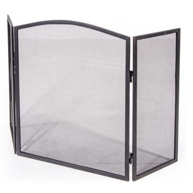 PARASCINTILLE PER CAMINO 96XH60CM IN METALLO