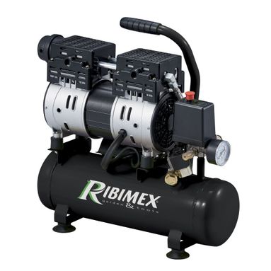 COMPRESSORE ELETTRICO SILENZIOSO 1CV 8 BAR 6L