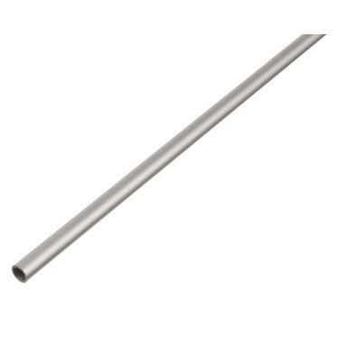 PROFILO TUBOLARE D.8X1000MM ALLUMINIO ANODIZZATO