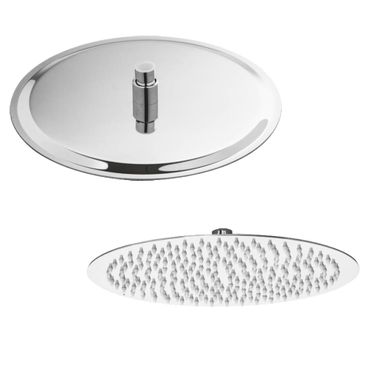 SOFFIONE DOCCIA SMART D.20CM ACCIAIO INOX LUCIDO