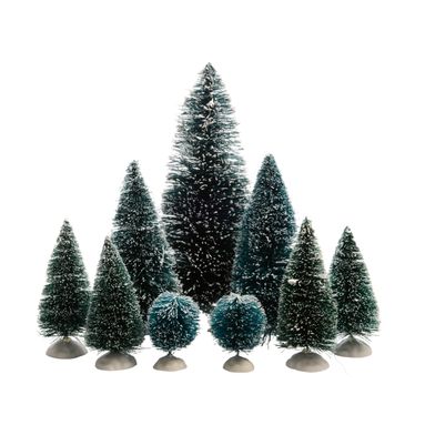 SET 9 ALBERELLI H23/15/10/5CM.